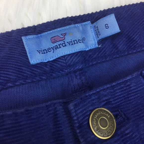 Vineyard Vines 5 Pocket Cords Blue Corduroy Pants - Picture 4 of 7
